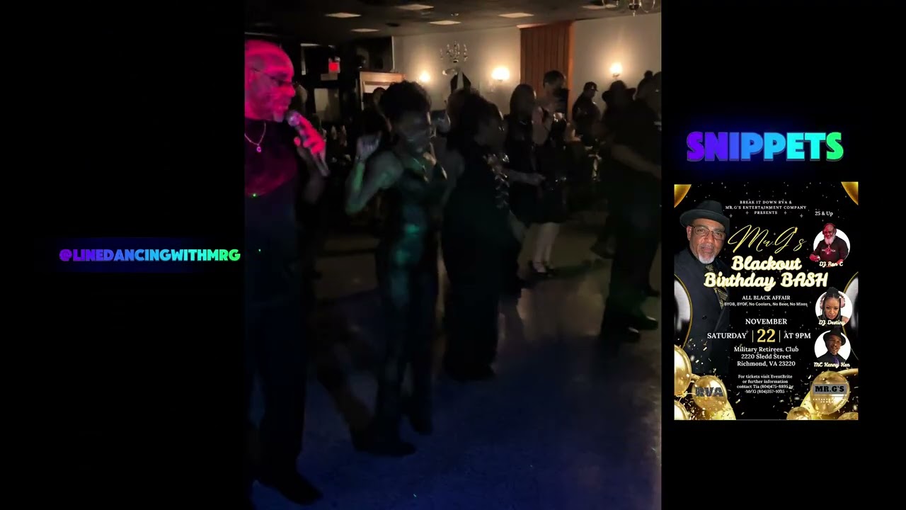 Line Dancing w/ Blackout County Dancing