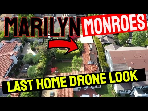 Marilyn Monroe's Last Haven: The Story of Her Brentwood Home A Drone Tour with The Spa Guy