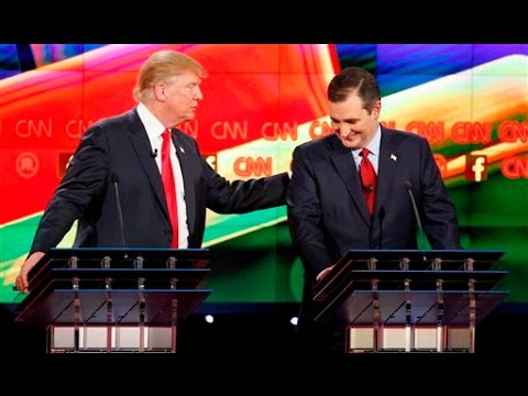 Donald Trump accuses Ted Cruz of cheating stealing votes in Iowa Breaking News February 2016 Video