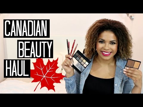 Canadian Makeup Brands! Annabelle, Marcelle & Niki Garret! | samantha jane Video
