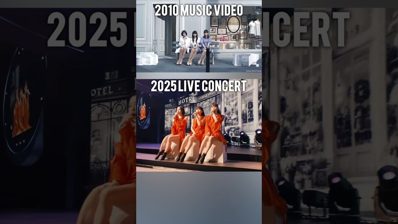 【15年越しにMV完全再現】#Perfume#ナチュラルに恋して#prfm#LIVE#fyp