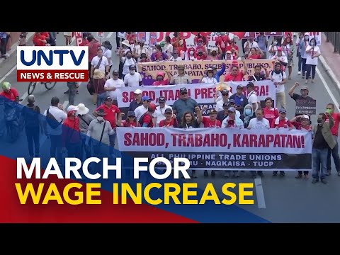 Labor Day mobilization set on May 1 by various groups to demand wage increase