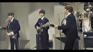 Download lagu The Beatles 'I Want to hold your hand' Empire Theatre dec.7 1963 colour and stereo.. mp3