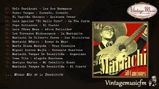 Los Mejores Mariachis, 50 Rancheras y Corridos (Full Album/Álbum Completo) Vol. 2