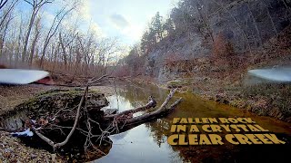 Fallen Rock in a Crystal Clear Creek | Forck-In Quad FPV Cinematic Runcam Split 3 Micro