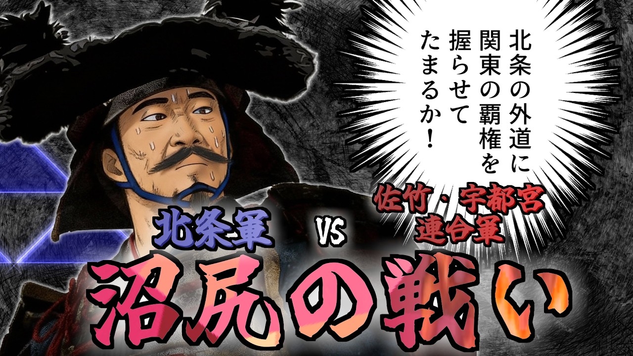 沼尻の戦い / 関東の覇権をかけた戦い/ 北条氏政 VS 佐竹義重・宇都宮国綱・佐野宗綱 / 連動する東西の戦乱 - 秀吉vs家康の影で動く関東