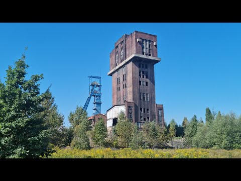 Lost Place Deutscher Förderturm 1929 Hohenzollerngrube Beuthen (PL) Schacht Kaiser Wilhelm