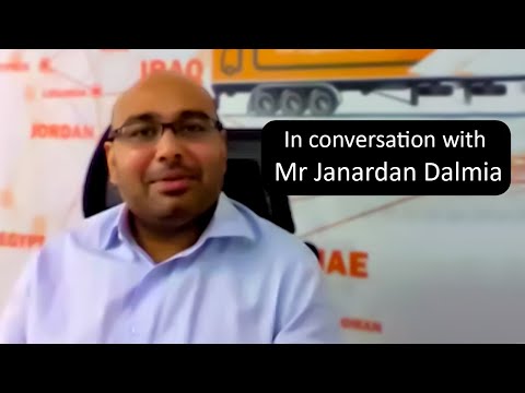 Mr. Janardan Dalmia, The Founder and CEO, Trukkin in an exclusive interview with BU