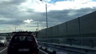 Открытие бронницкого моста через реку Москва - июль 2013