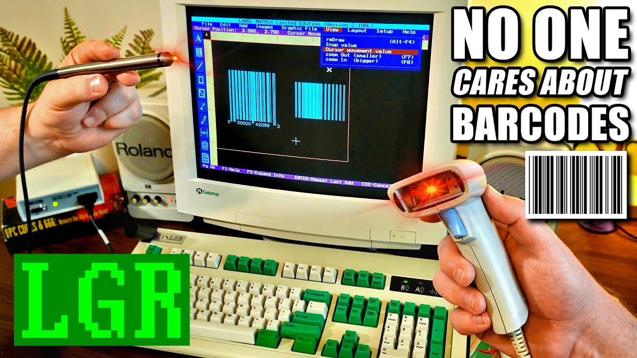 The Forgotten Realm of 1990s PC Barcode Scanning Kits