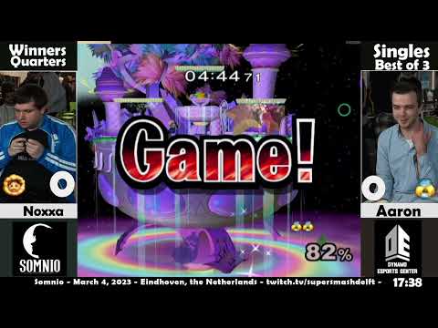 Somnio - Noxxa (ICs) Vs. Aaron (Sheik) - Winners Round 3