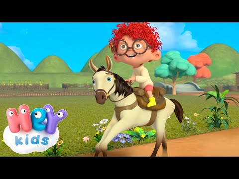 Adoro meu cavalo | Música Infantil | HeyKids em Português