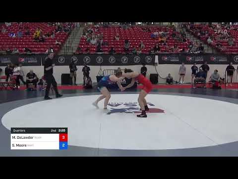 57 Kg Quarters - Montana DeLawder, Team Tornado Wrestling Club Vs Shelby Moore, White River Hornet