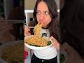 5 Minutes SPICY RAMEN Noodles Challenge 😍 | DIY Ramen Noodle Kit Review ☺️ | @sosaute  #shorts