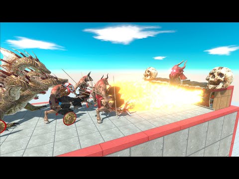 ⚡ NEW UPDATE Kozarog the Demon Flamethrower vs All Units - 🦖 Animal Revolt Battle Simulator 🦕