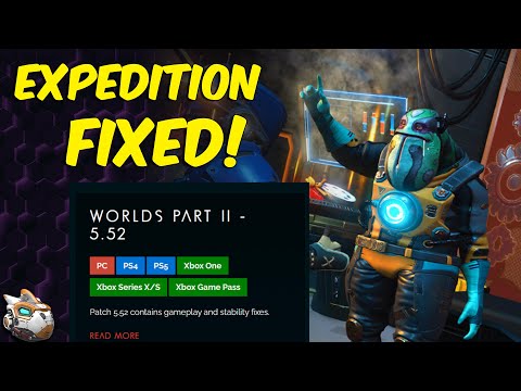 Expedition Patch Is HERE!! No Man's Sky Worlds Part 2 Update