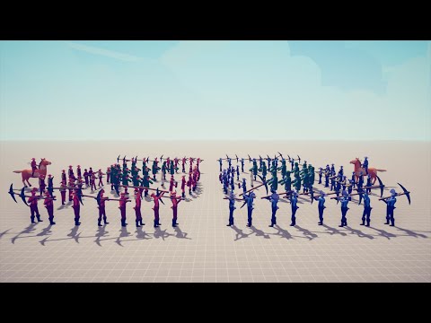 TAEKWONDO CHAMPION WITH EVERY FACTIOIN vs ITSELF PART 2 - TABS - Totally Accurate Battle Simulator
