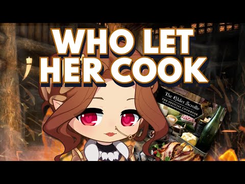 So I tried making some more ELDER SCROLLS recipes 🦐 Elder Scrolls Cookbook Appetizers