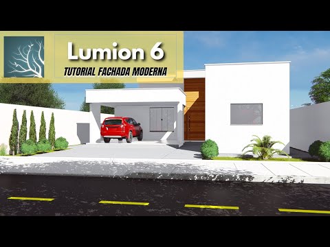 RENDER LUMION 6 TUTORIAL 01 # FACHADA