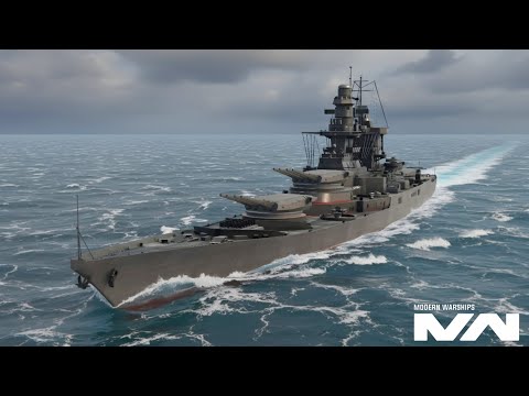 The most Overpowered Battleship in Modern Warships FS SUPER ALSACE