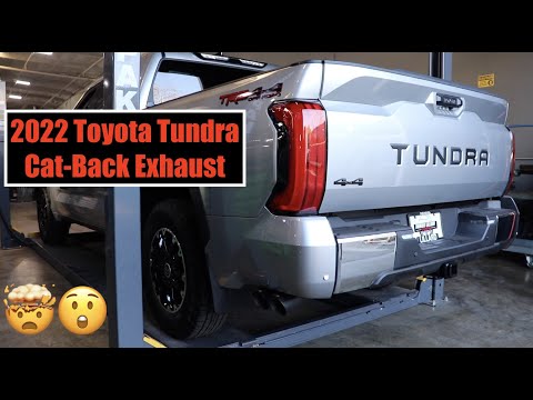 2022-2023 Toyota Tundra Cat-Back Exhaust By Carven Exhaust #tundra #toyota