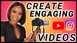 How To Create ENGAGING VIDEOS For INSTAGRAM And YOUTUBE IN 2020| Make Better Youtube Videos