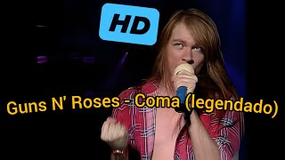 Guns N' Roses - Coma - Chicago, 1992 (legendado) HD