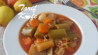 Zeytinyağlı Pırasa Yemeği