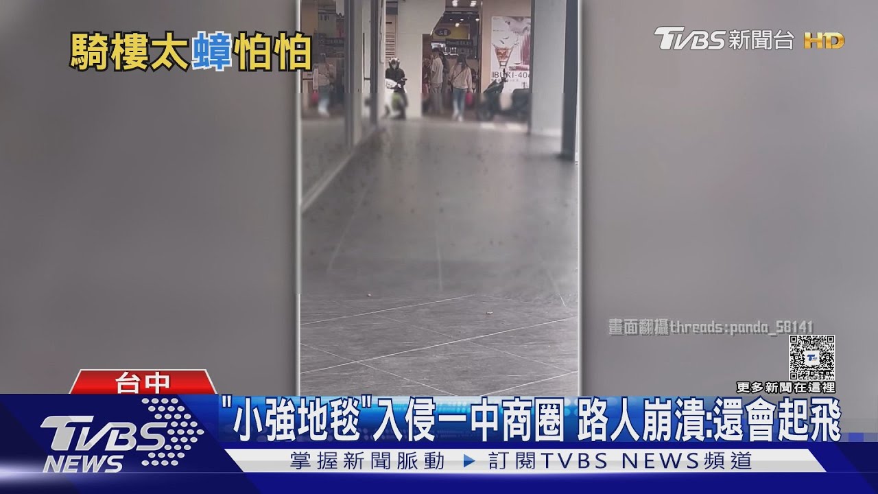 可怕「蟑螂地毯」入侵一中商圈!逼出「小強大軍」民眾:還會飛