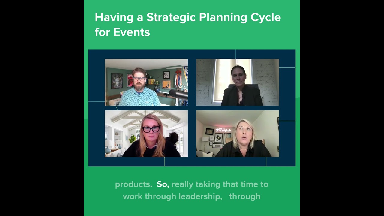 Implementing a Strategic Planning Cycle for Events #eventmanagement