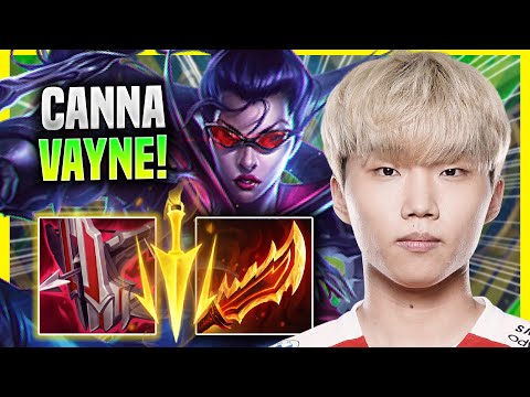 CANNA IS READY FOR VAYNE! - NS Canna Plays Vayne TOP vs Graves! | Season 2022