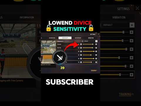 🎯 Perfect Sensitivity for Beginners in Free Fire – Start Hitting Headshots Fast! 🔥