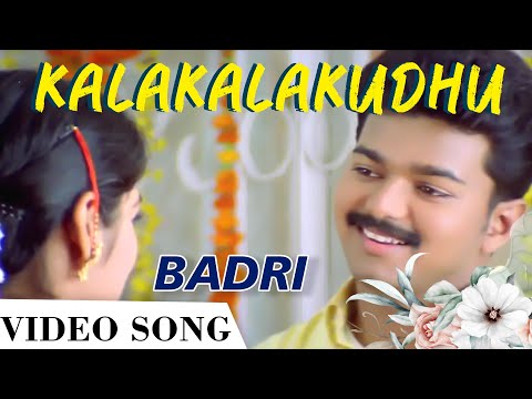 Kalakalakudhu Song - Badri Tamil Movie | Vijay | Bhumika | Vivek | Mano | DSP
