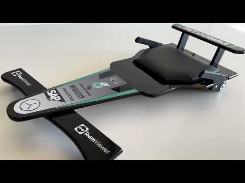 Carrinho de Rolimã F1 Mercedes - Segurança e Diversão Certificada pelo INMETRO