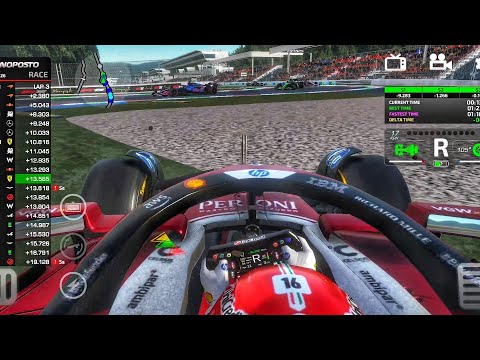 Monoposto 2025 50% Race Gameplay: Can I Win or Get a Podium with Charles Lerclerc at Monza?