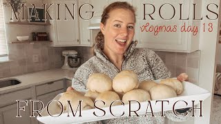 FINALLY making rolls + a cleaning day | Vlogmas Day 13 | Adrian Levisohn