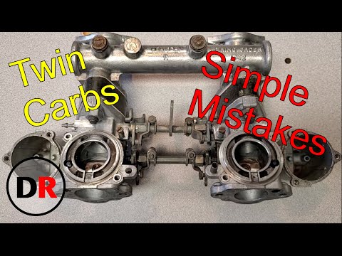 Common Mistakes when setting up Twin Carbs for a Mini