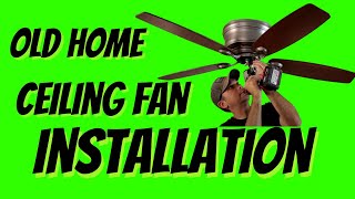 Installing Ceiling Fan with Light - Installing Ceiling Fan - Switch Outlet