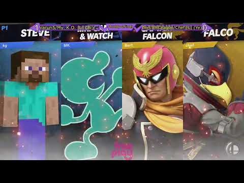 Freaks Richardson 169 Doubles GF - Varun5/My_K.O. vs Bert The Dragon/Chef - SSBU