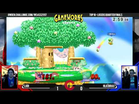 Ludi (Greninja) Vs. HLG | Brax (Yoshi) - Top 16 LQF