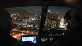 Helicopter Night Ride (Amazing L.A. City lights)