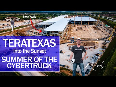 Tesla TeraTexas Giga Texas Updates - Get Ready Cybertruck Starts in June! Summer of the Cybertruck