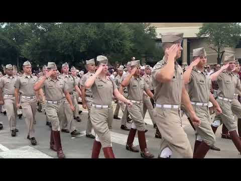 Brilliant Texas Aggie Corps Of Cadets First Step-off 2025 