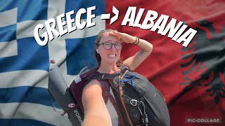 Crossing the Land Border from Greece to Albania 🇦🇱 Solo Travel Vlog
