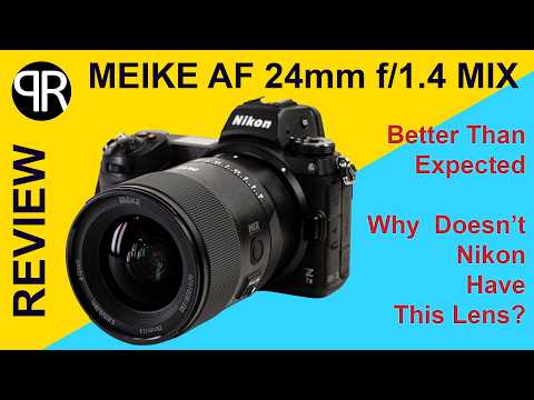 Video thumbnail for Meike 24 mm f/1.4 AF review 2