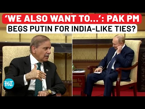 Pakistan PM Calls India-Russia Relations 'Perfectly Fine', Openly Requests Putin For Similar Ties