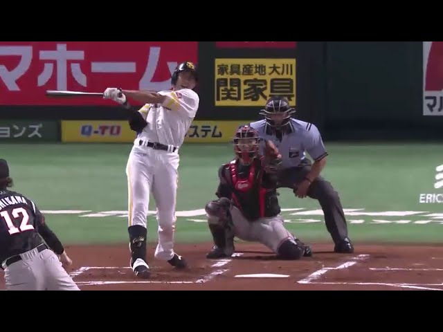 【1回裏】ホークス・柳田 先制のソロホームラン!! 2016/8/26 H-M