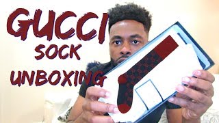 Unboxing Gucci Socks - THIS KID HAS GUCCI SOCKS!!!