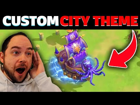 This looks insane... [City theme customization] Rise of Kingdoms