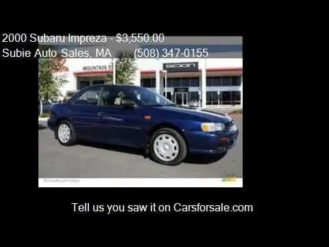 2000 Subaru Impreza L for sale in sturbridge, MA 01566 at th